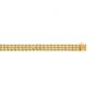 14K Gold 7.2mm Triple Row Rope Chain Bracelet