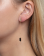 14K Hexagon Onyx Drop Earrings