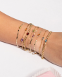 14K Amethyst Mirrored Chain