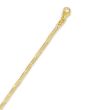 14K Gold 2.1mm Paperclip Chain 