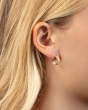 14K Tubogas C-Hoops