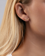 14K Rope Bow Earrings