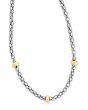 Prosecco Yellow Station Necklace