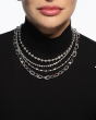 Sterling Silver 6mm Moon-cut Bead Chain