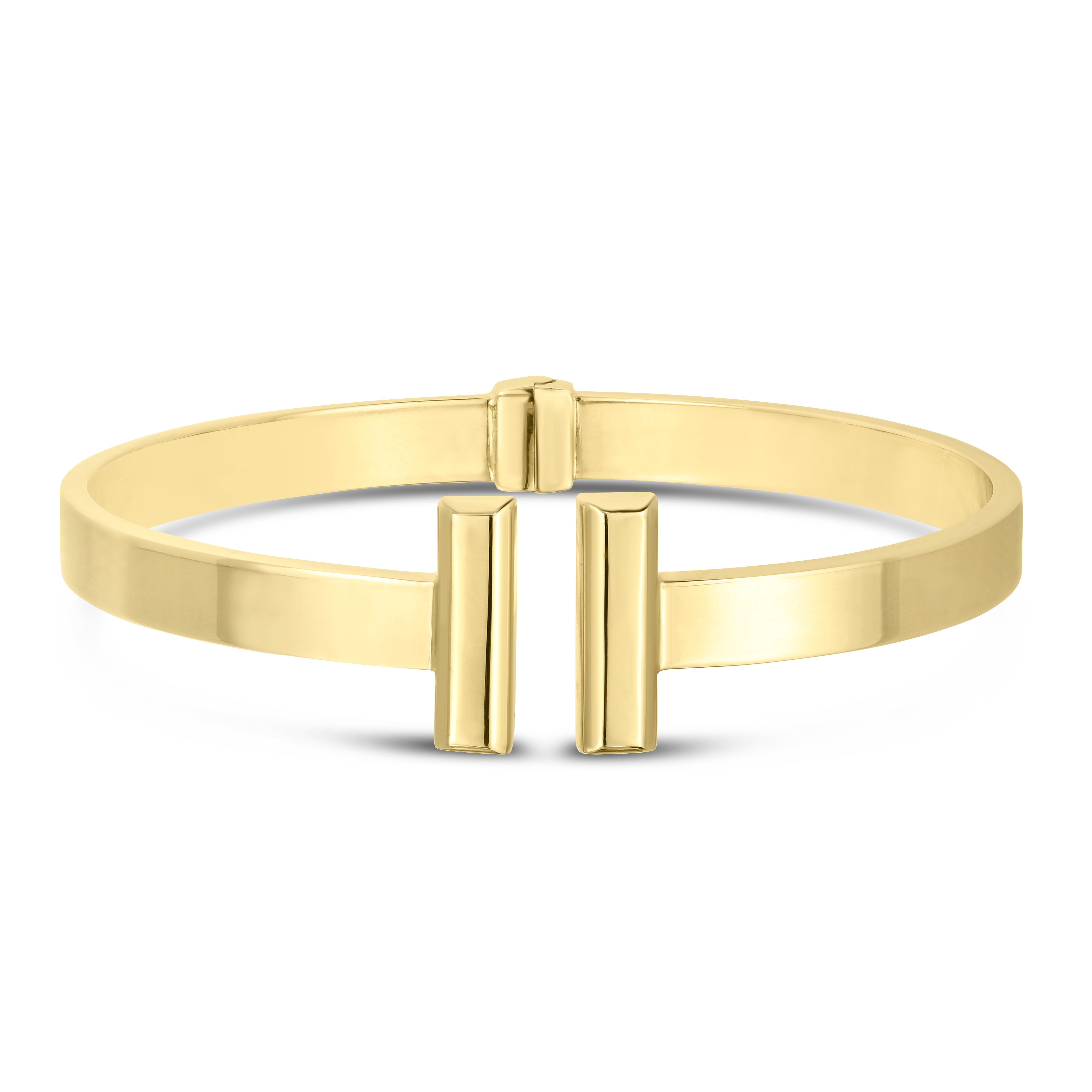14k and 18k solid gold bracelet cuff with personalization – Praxis Jewelry