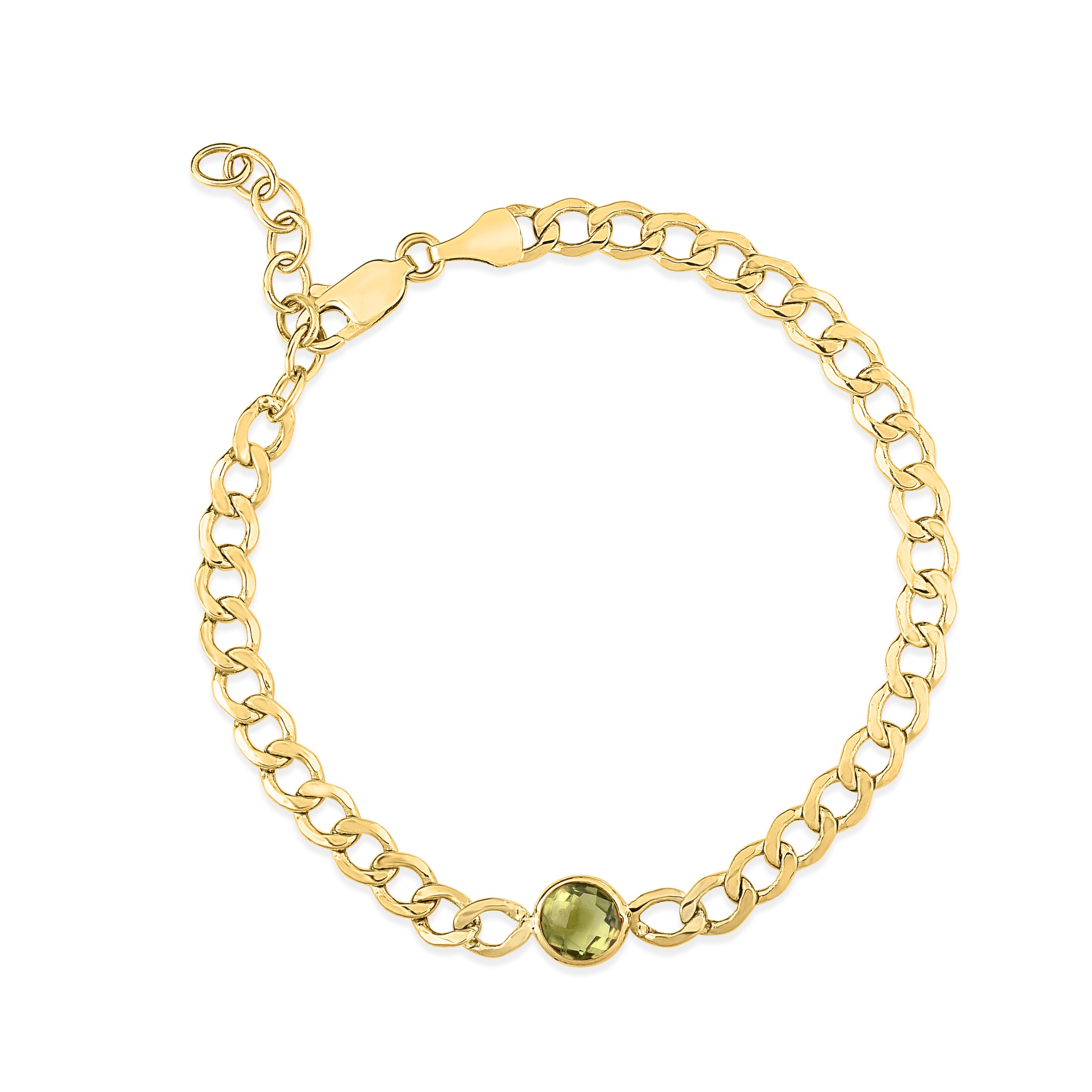 14K Curb Chain Bracelet