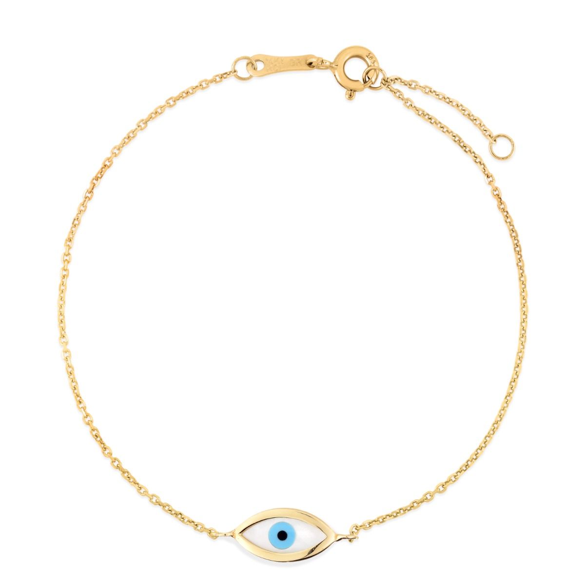 Evil Eye Bracelet Gold – Sutra Wear