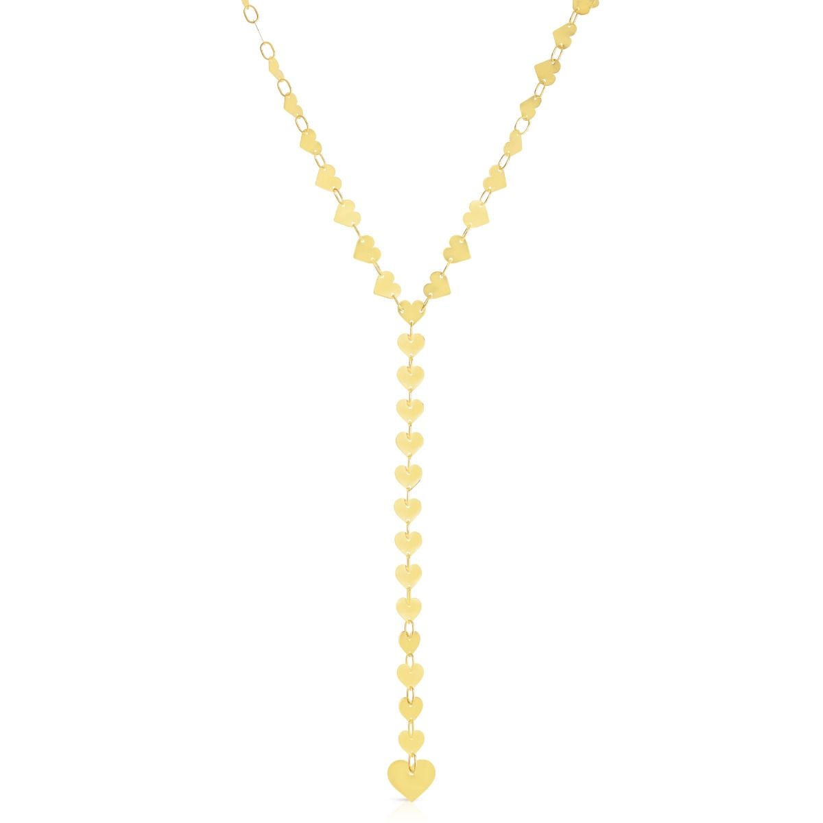 6mm Heart Shape Link Chain Necklace - 925 Sterling Silver - Open Heart  Outline Links - FashionJunkie4Life