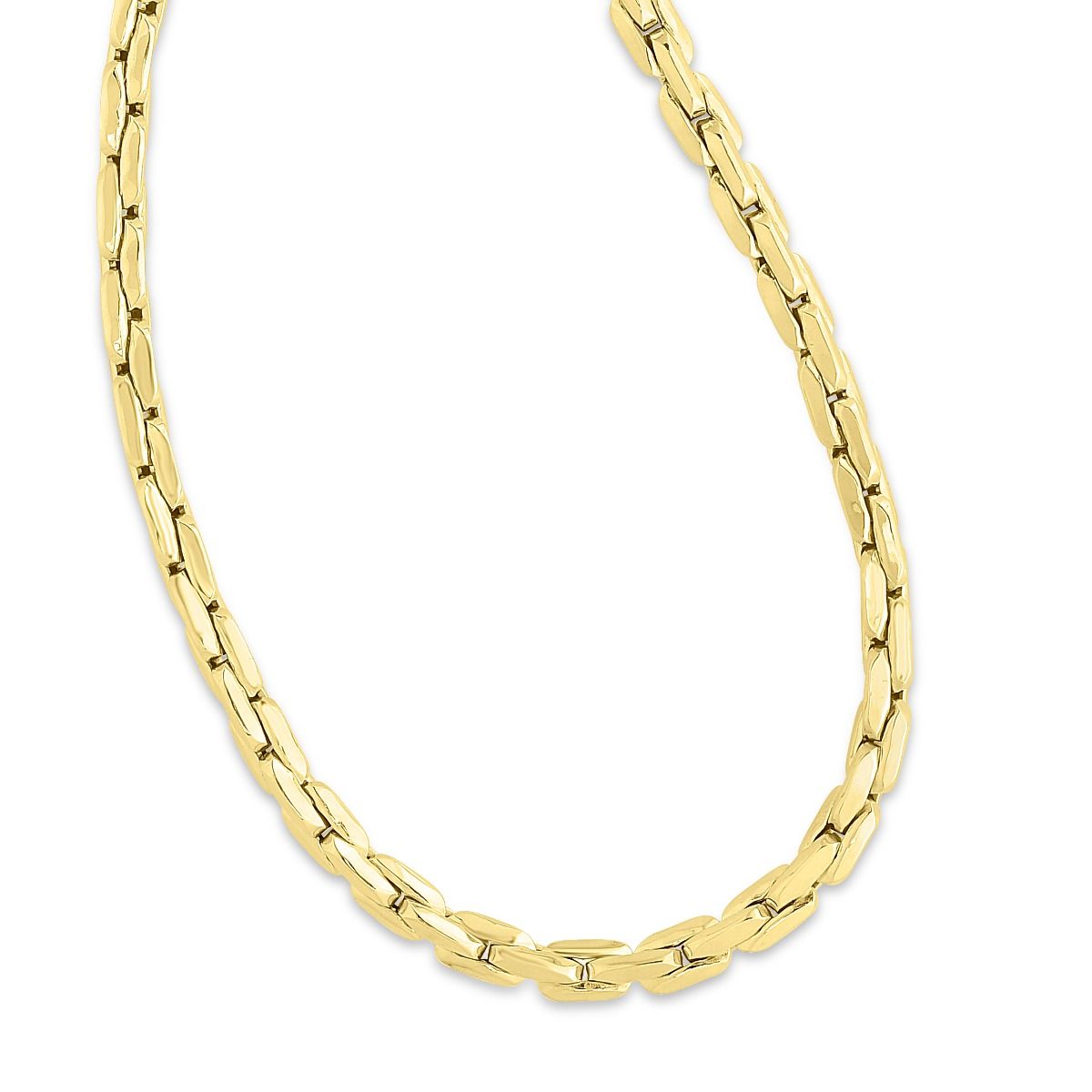 Gold Cable Link Bracelet