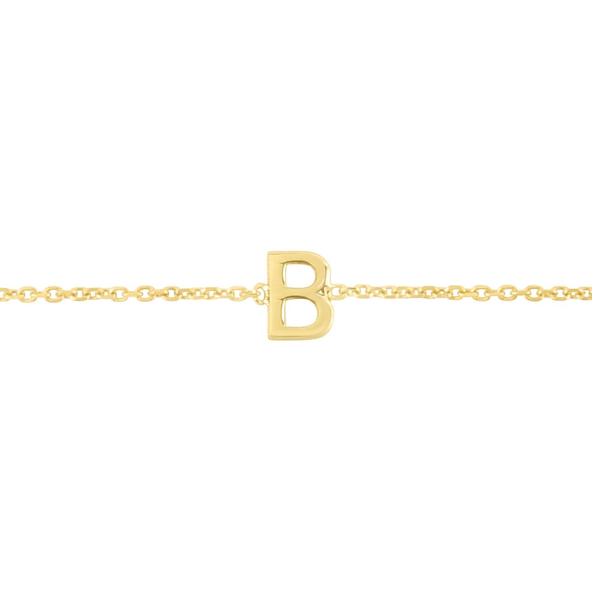 Initial B Charm Bangle Bracelet - Alex and Ani