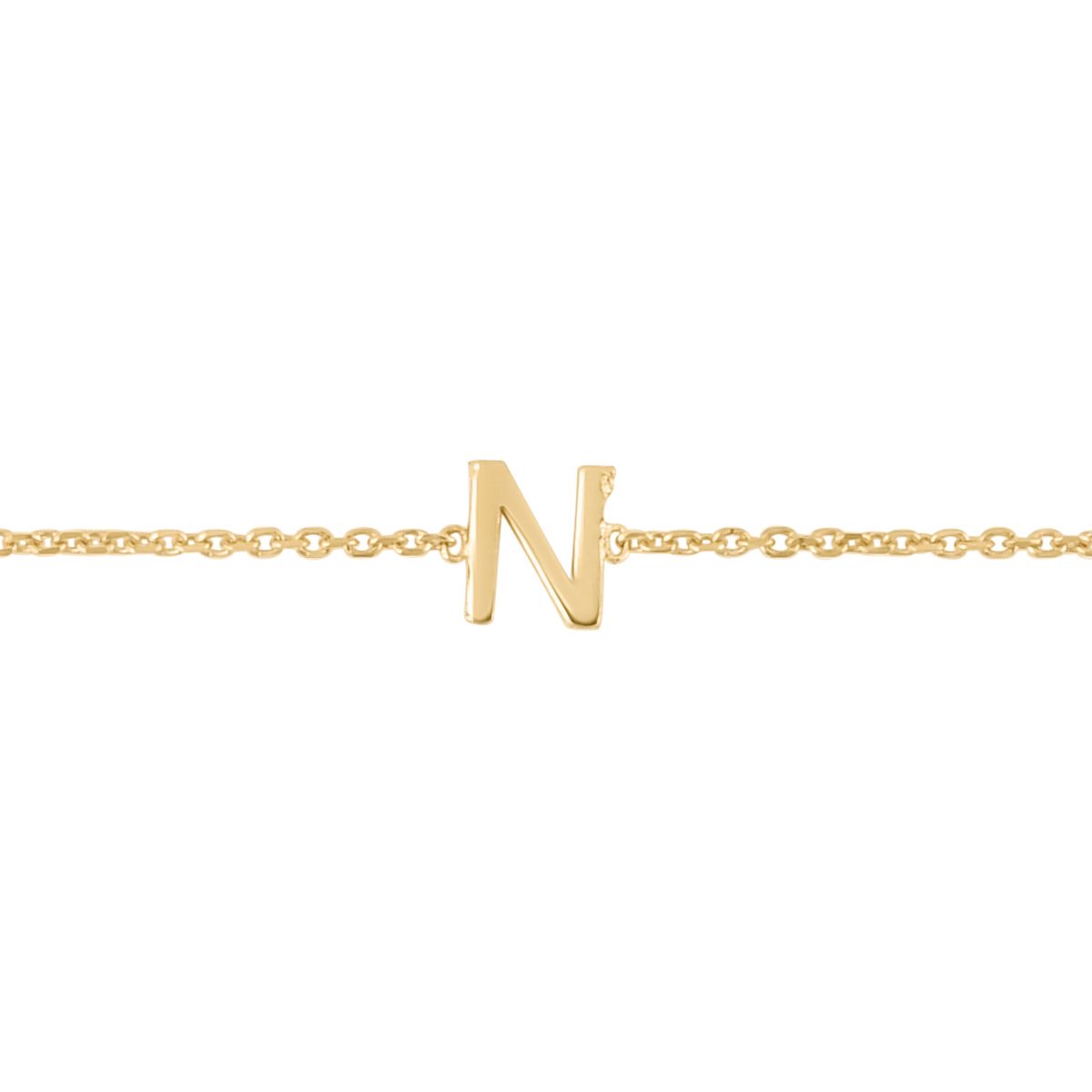 N - Letter Bracelet