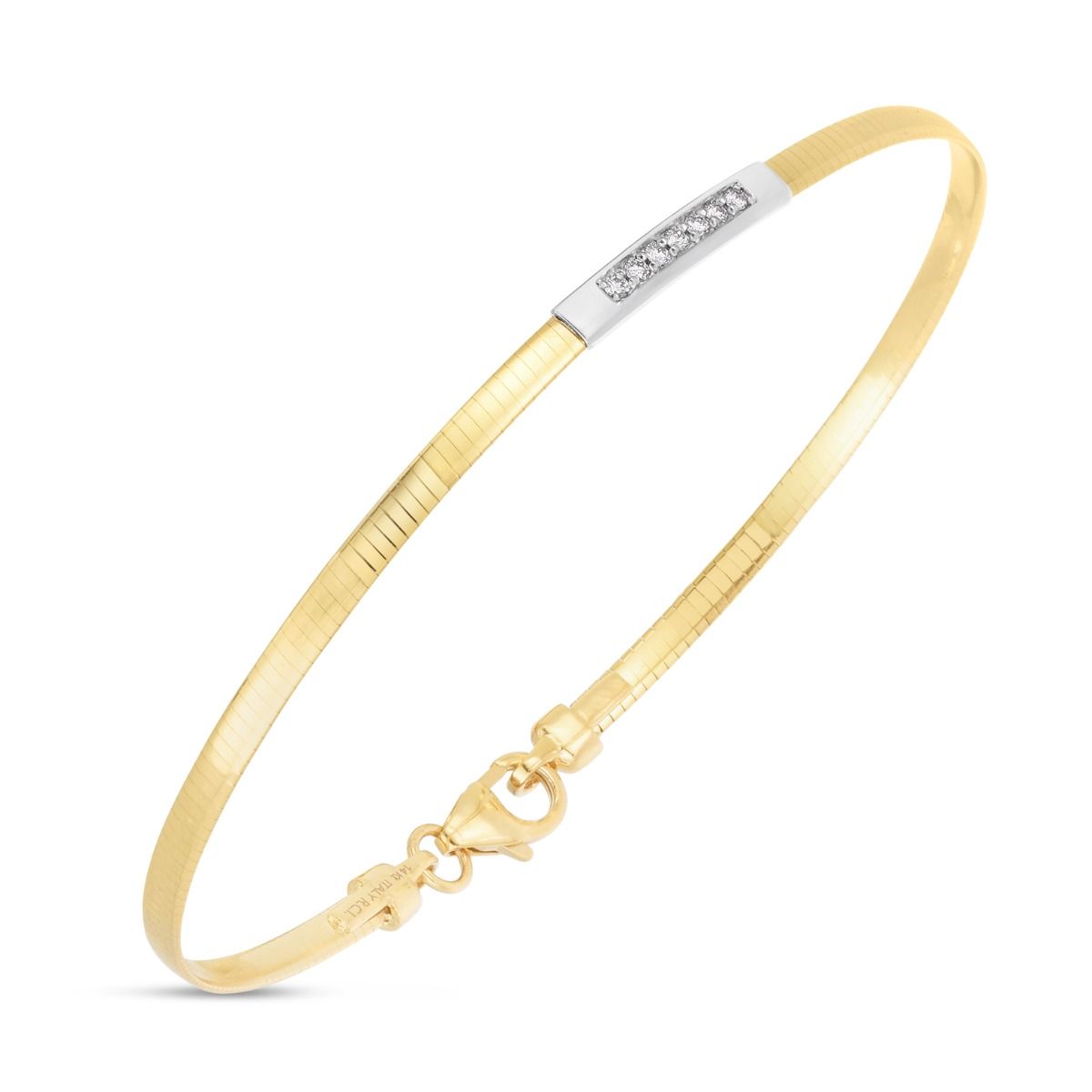 Gold Bar Bracelet Engraved Bracelet  Rellery