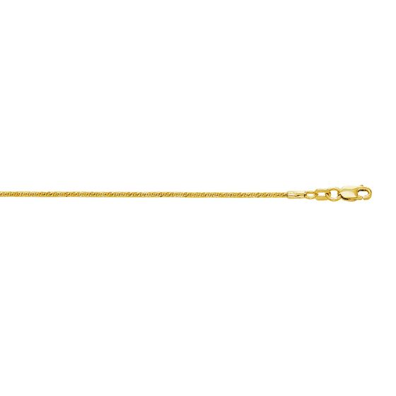 10K Gold 1.5mm Sparkle Chain 