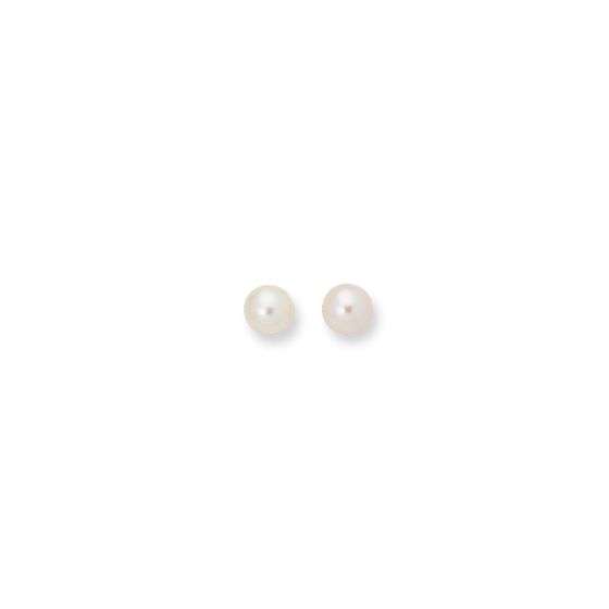 14K Gold 8MM Pearl Stud Earring