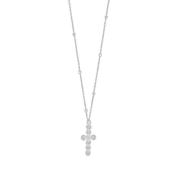 Silver Cross Necklace