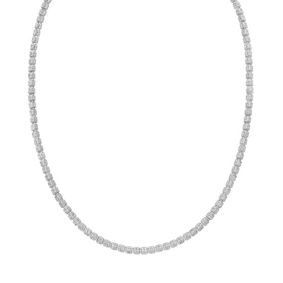 Silver 3.8mm Ice Barrel Chain