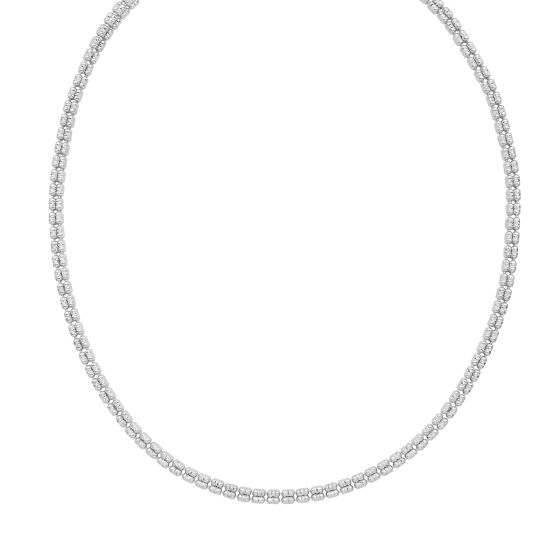 Silver 4mm Ice Barrel Chain