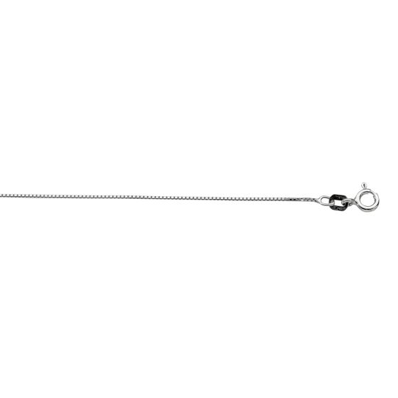 Silver .7mm Classic Box Chain 