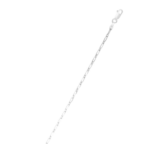 Silver Petite Paperclip Chain