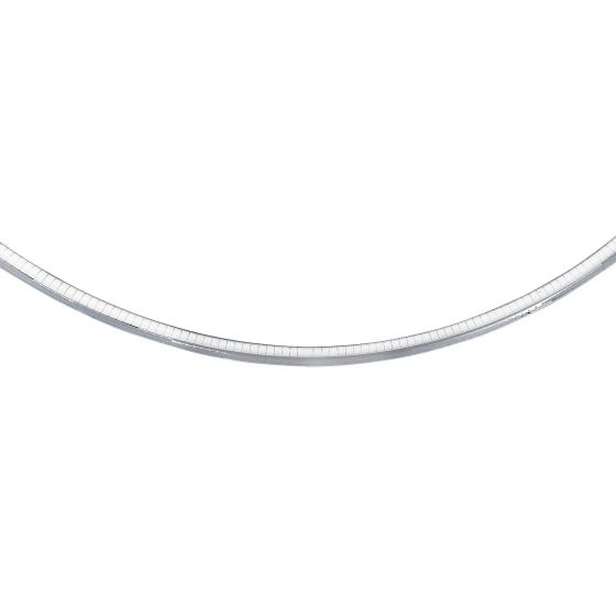 Silver 6mm Omega Chain