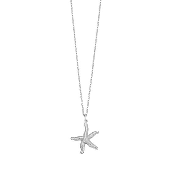 Silver Starfish Pendant