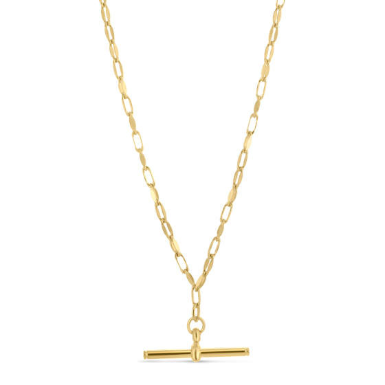 Silver Plated Toggle Chain