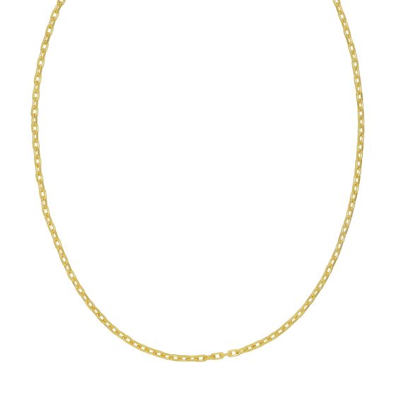 Gold Over Silver 2.8mm French Cable Chain
