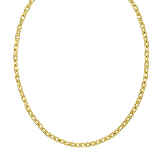 Gold Over Silver 5mm French Cable Chain