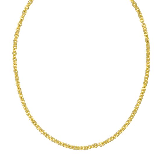 Gold Over Silver 4.7mm Rolo Chain