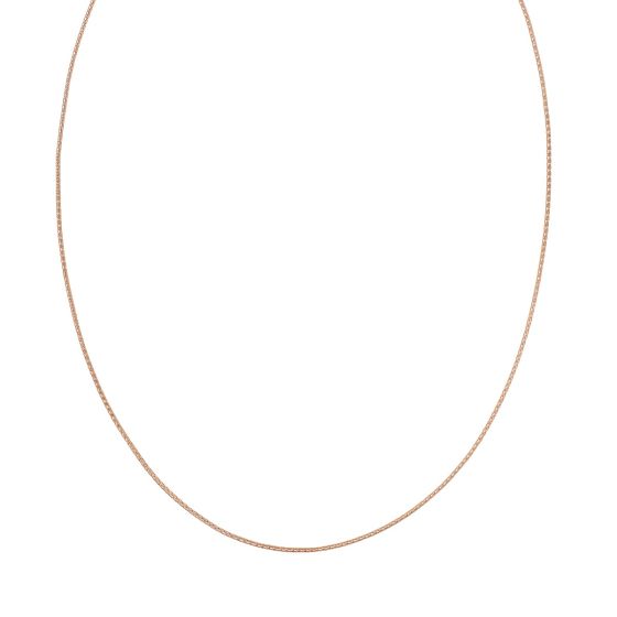 14K Gold Popcorn Adjustable Chain