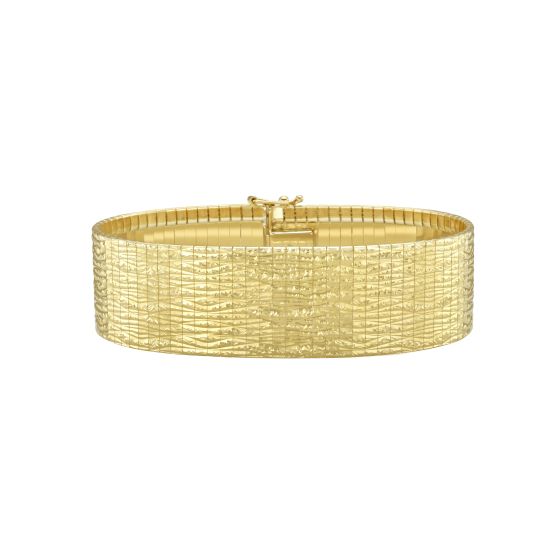 14K Bold Glacier Bracelet
