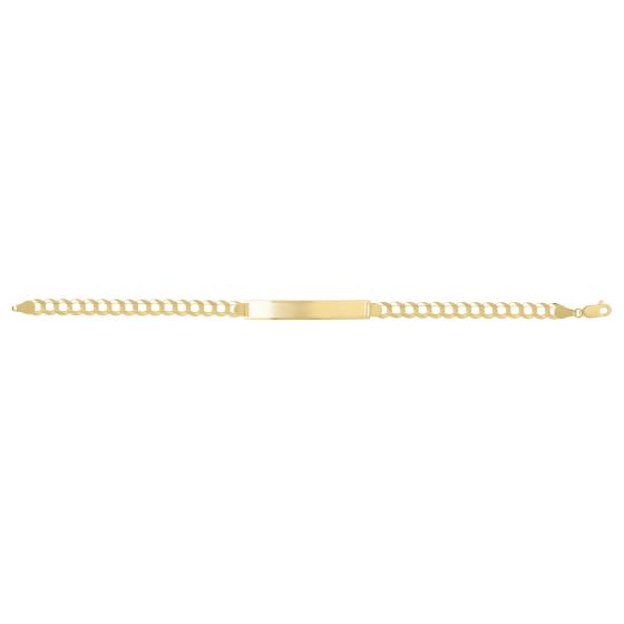14K 5.7mm Curb ID Bracelet