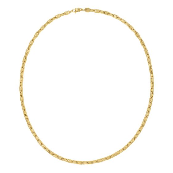14K Alternating Mariner Necklace