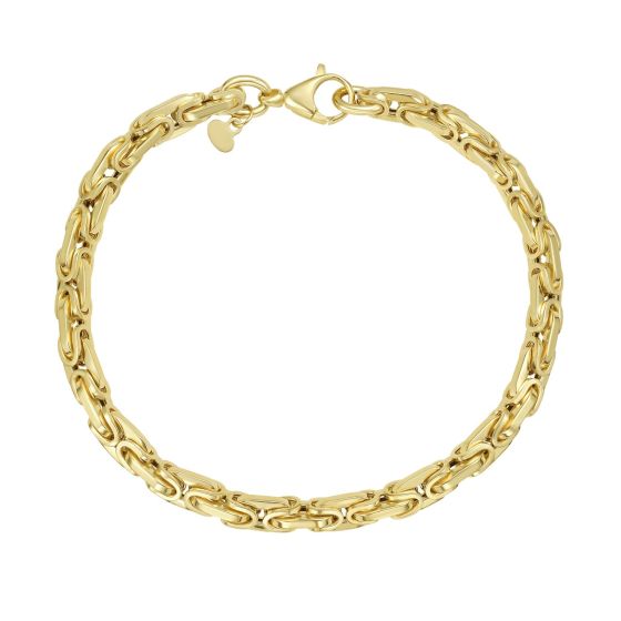 14K Byzantine Link Bracelet