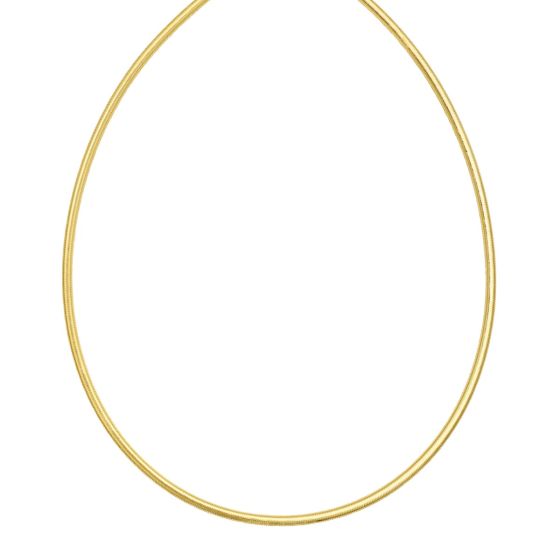 14K 2.8mm Stretch Necklace