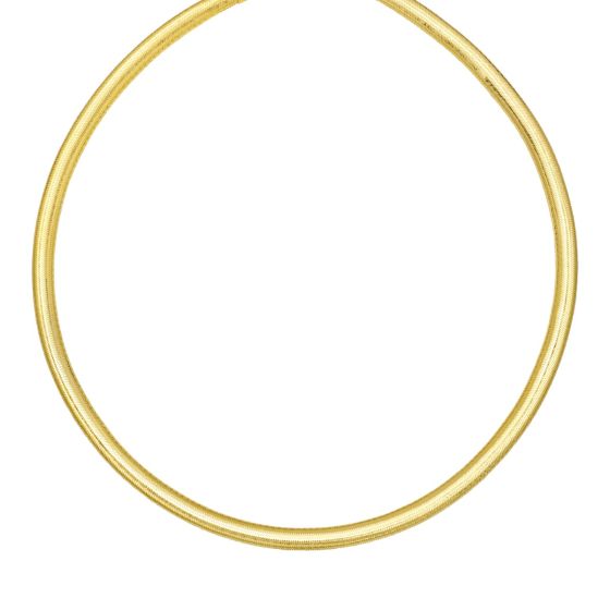 14K 5.5mm Stretch Mesh Necklace