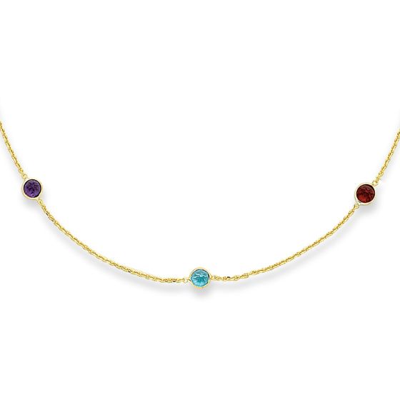 14K Gold Semi-Precious Bracelet