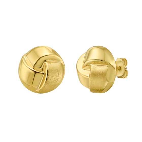 14K Fancy Knot Studs