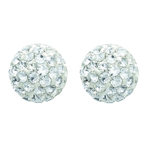 14K Gold Crystal Drop Earring