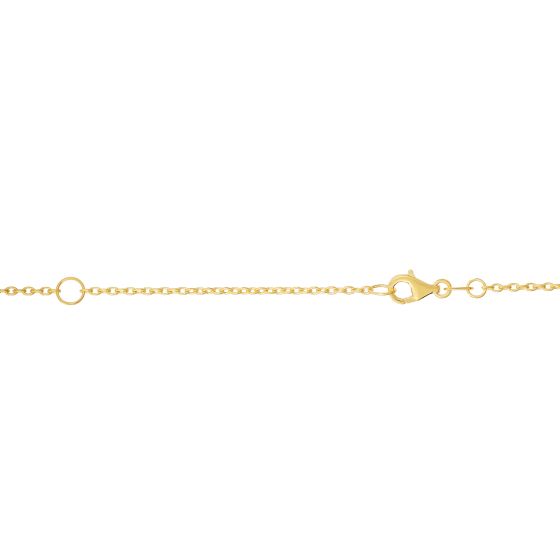 14K Gold 1.2mm Extendable Chain 