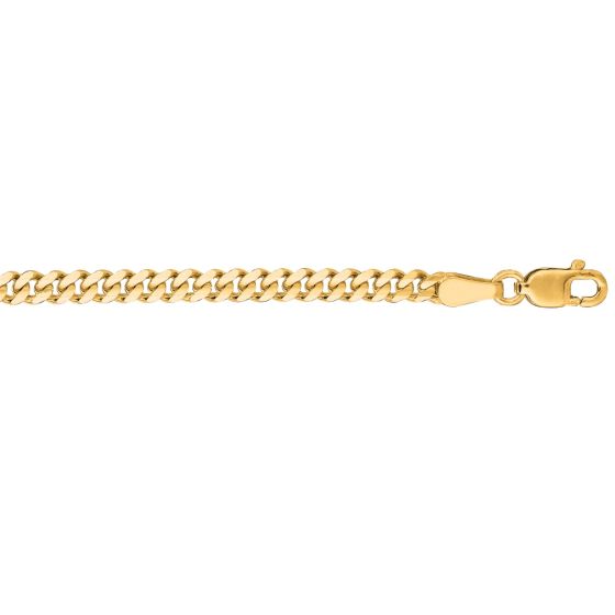 14K 3.6mm Gourmette Chain
