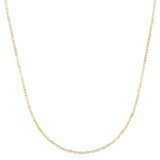 14K Gold 1.9mm French Cable Chain