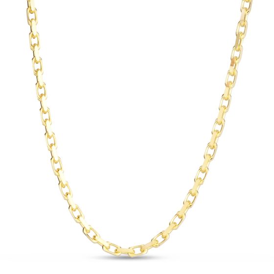 14K 3.6mm French Cable Chain