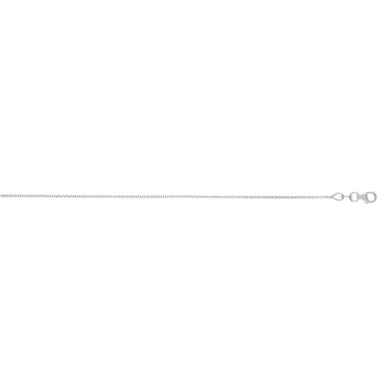 18K Gold 1.0mm Extendable Cable Chain 