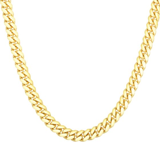14K Gold 8.2mm Classic Miami Cuban