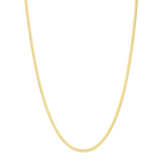 14K 2.6mm Oval Snake Chain