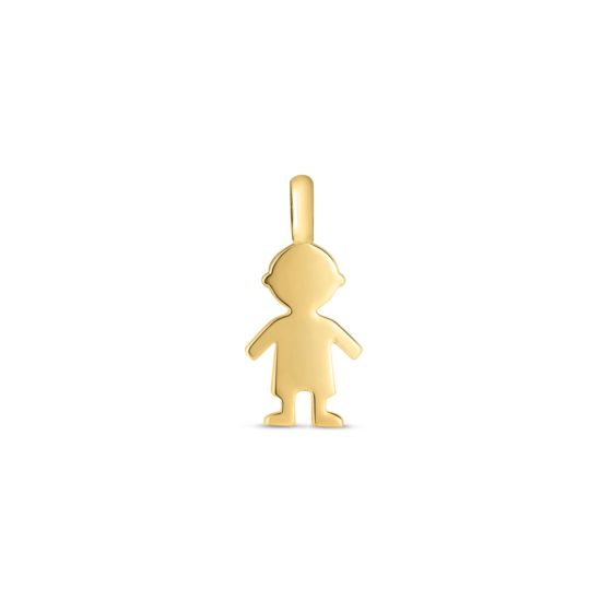 14K Boy Charm