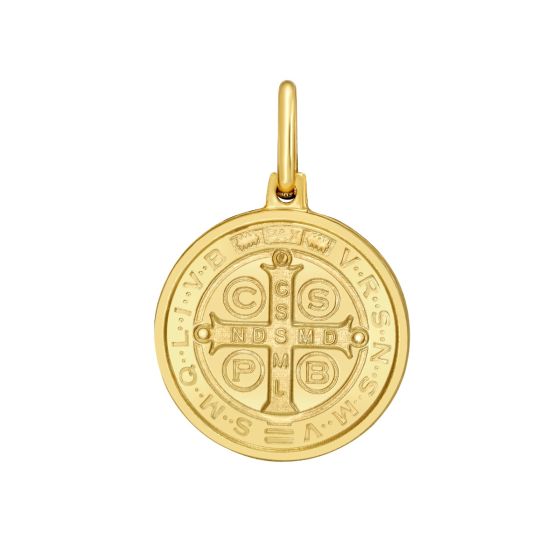 14K St. Benedict Charm