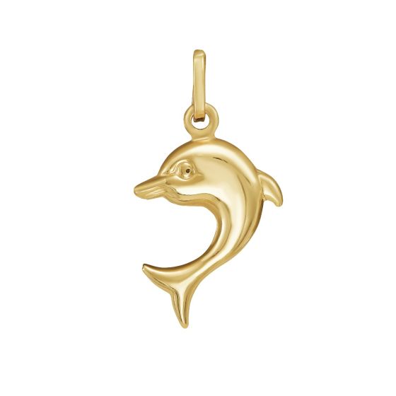 14K Dolphin Charm