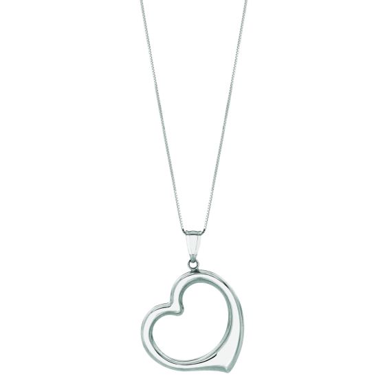14K Gold Heart Necklace